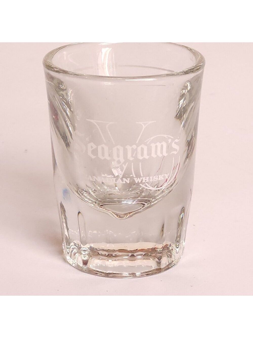 VINTAGE SEAGRAMS VO Canadian Whisky Shot Glass Measuring Glass